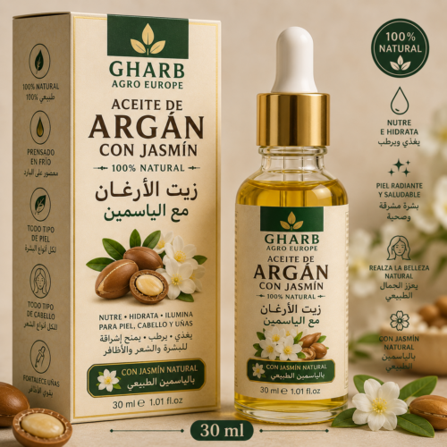 Huile d’Argan au Jasmin