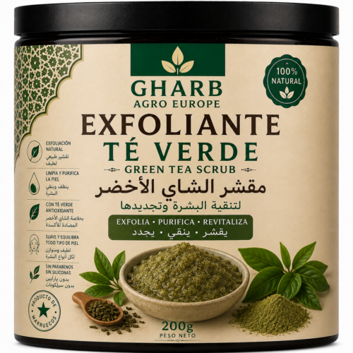 Exfoliant au Thé Vert
