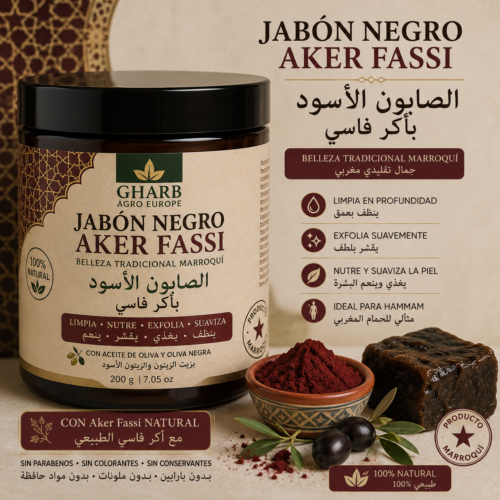 Savon Noir Aker Fassi